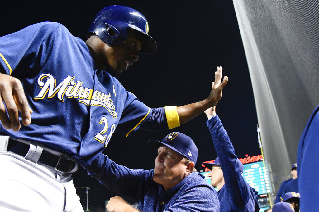 Brewers Cubs Baseball - Game 3